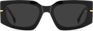 Victoria Beckham VB 7018/S 53mm Rectangular Sunglasses
