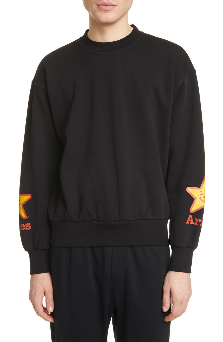 Aries Fast Food Graphic Sweatshirt, Main, color,