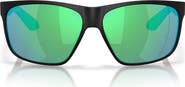 Costa Del Mar Trades 60mm Polarized Square Sunglasses