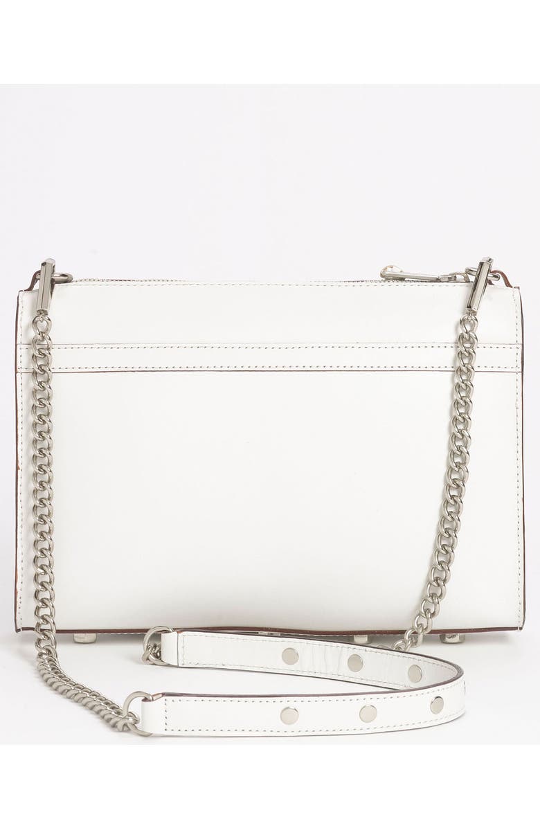 Rebecca Minkoff 'Lasercut MAC' Leather Crossbody Clutch, Alternate, color,