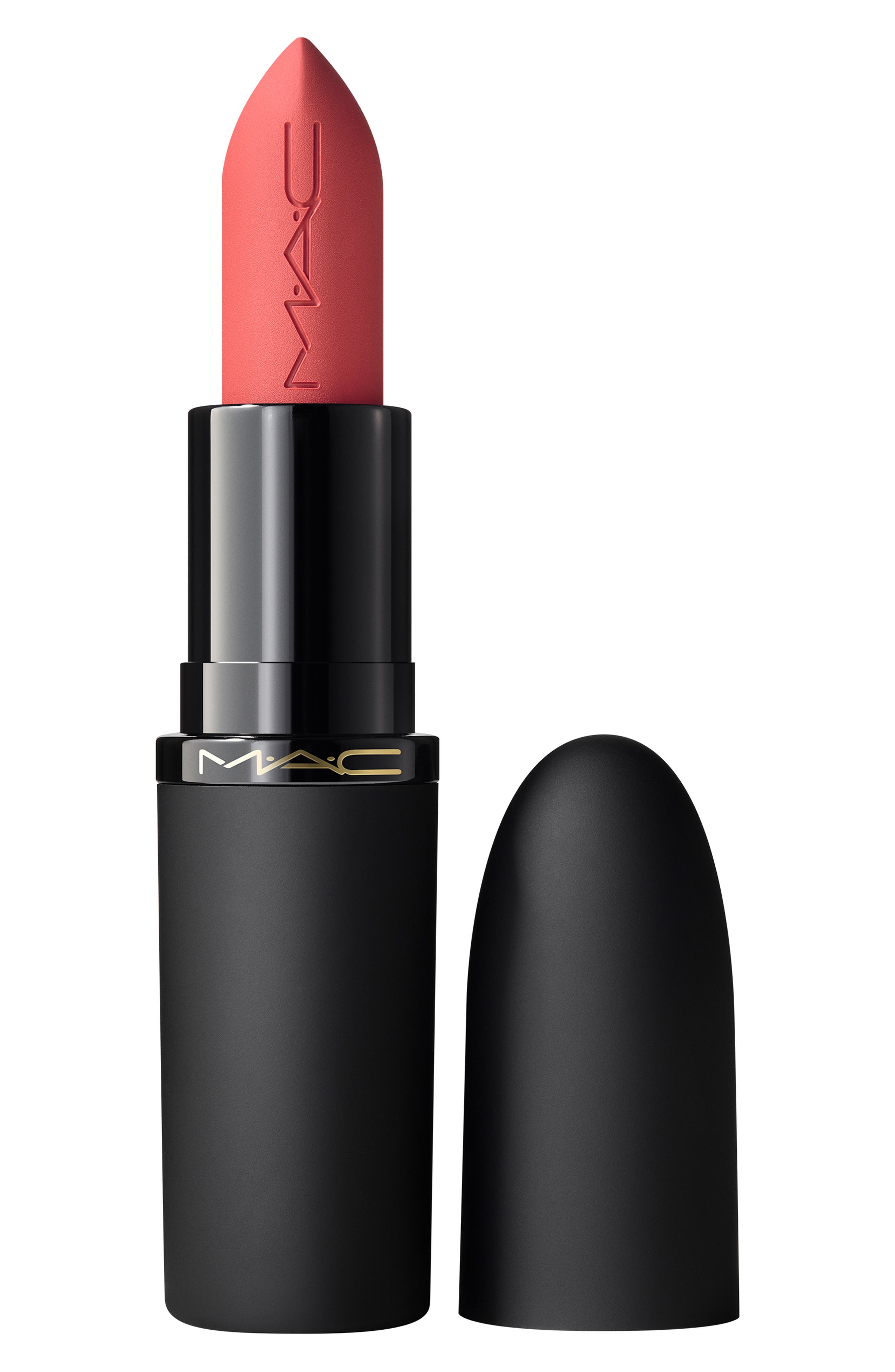 MAC Cosmetics Powder Kiss Hazy Matte Lipstick in A Little Tamed at Nordstrom