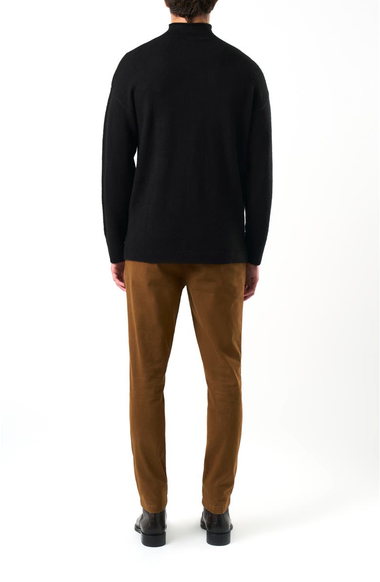 Velez Sika Knit Sweater Two-Tone, Alternate, color, Black