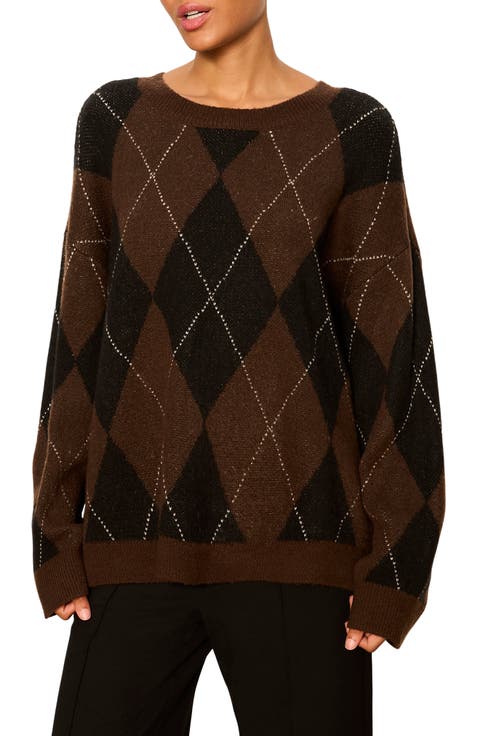 Argyle Pullover