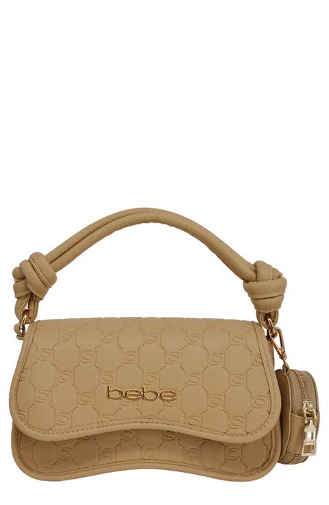 Romina Embossed Satchel with Zip Pouch