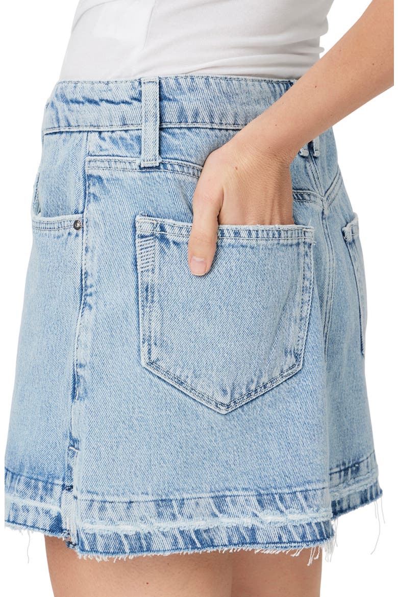 Jessie Denim Miniskirt, Alternate, color, FIFI DISTRESSED