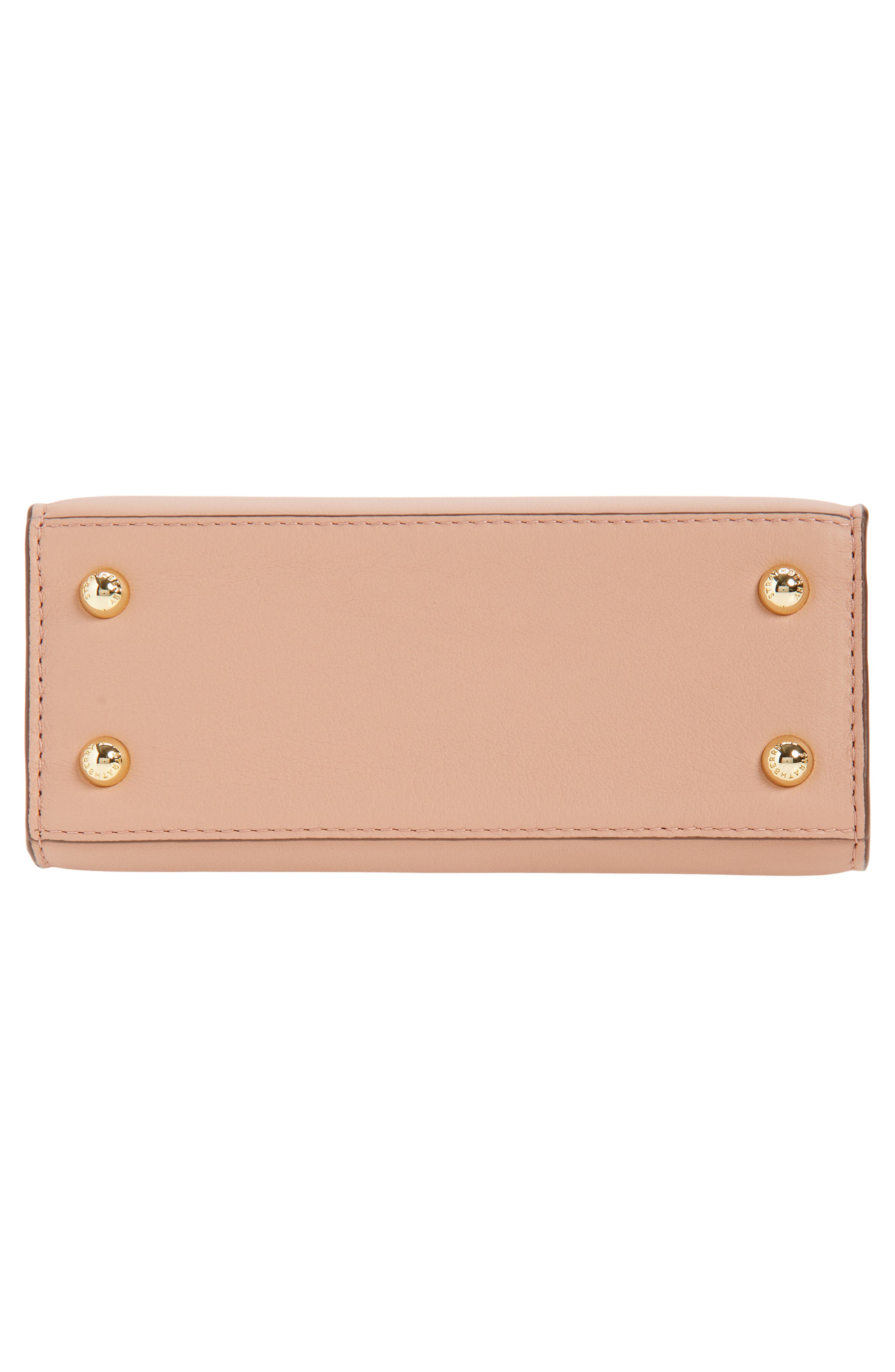 Strathberry Nano Leather Tote, Alternate, color, Rose
