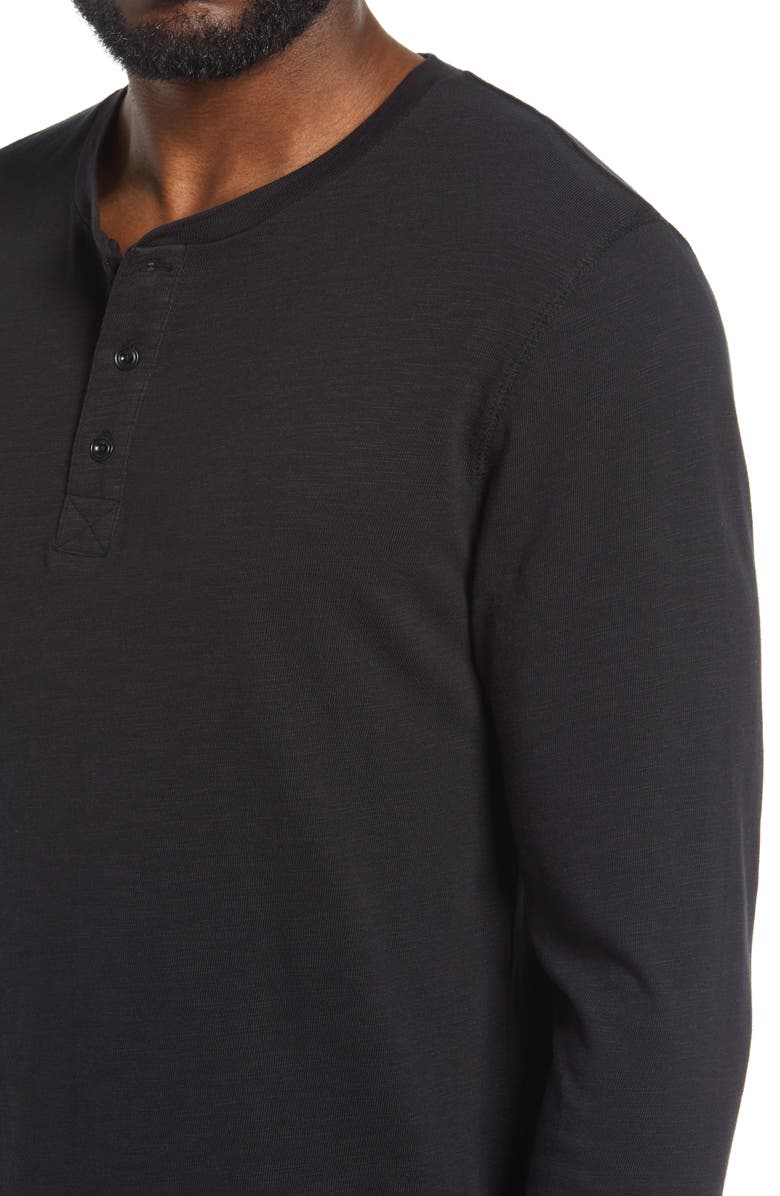 French Connection Long Sleeve Slub Henley, Alternate, color,