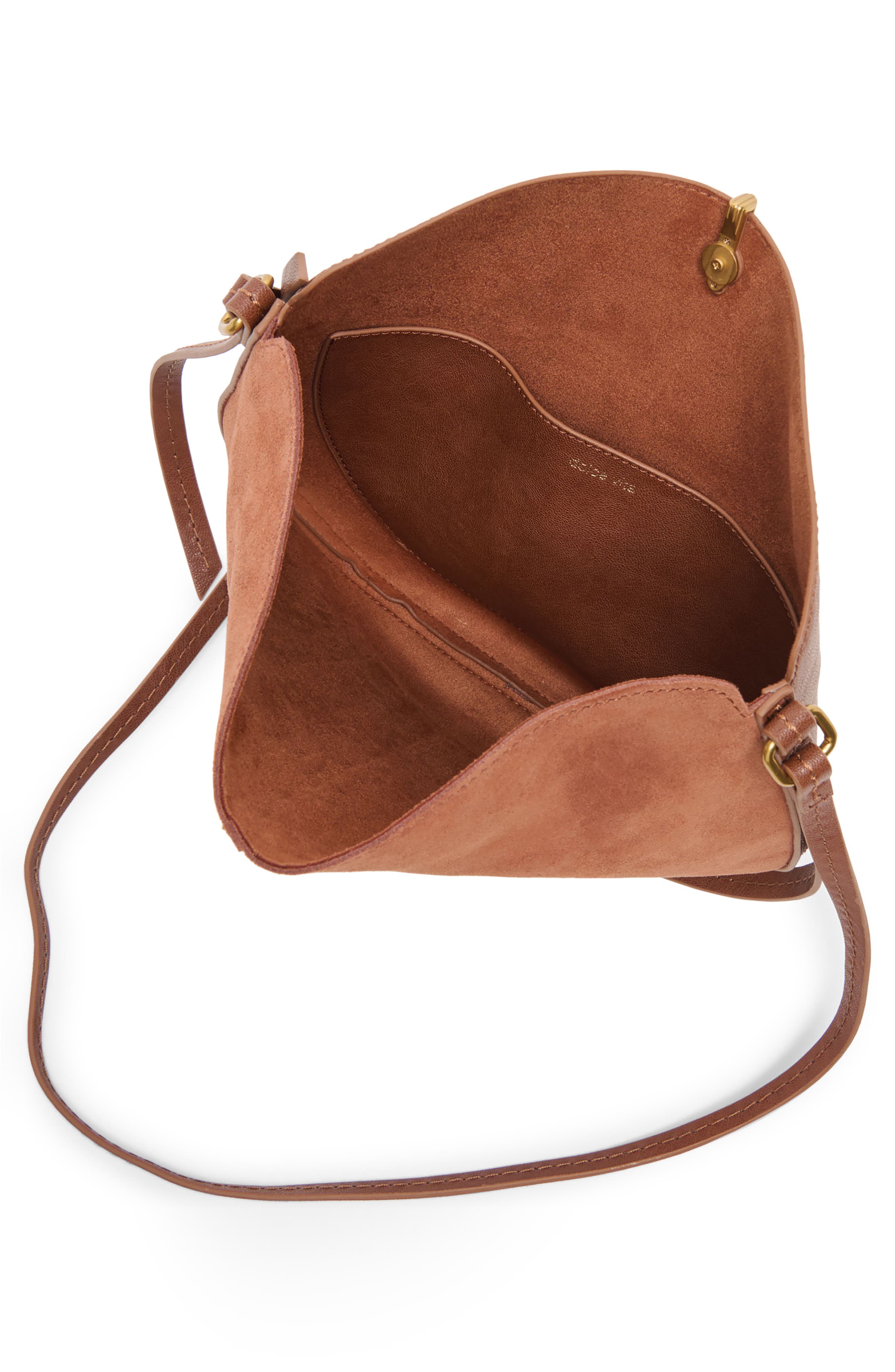 Brent Crossbody Bag, Alternate, color, SADDLE