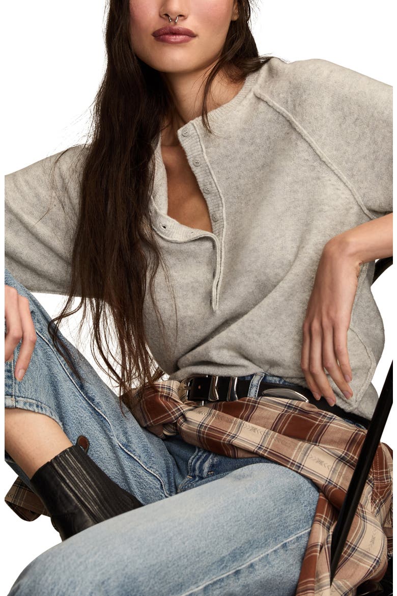 Henley Sweater, Alternate, color, LIGHT HEATHER GREY