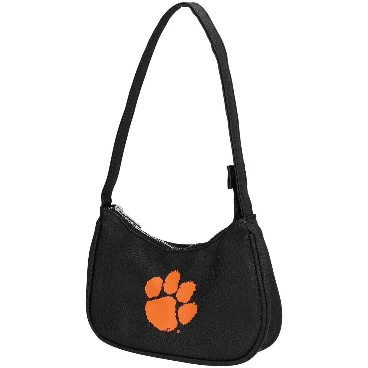 FOCO Clemson Tigers Printed Mini Purse, Main, color, Orange