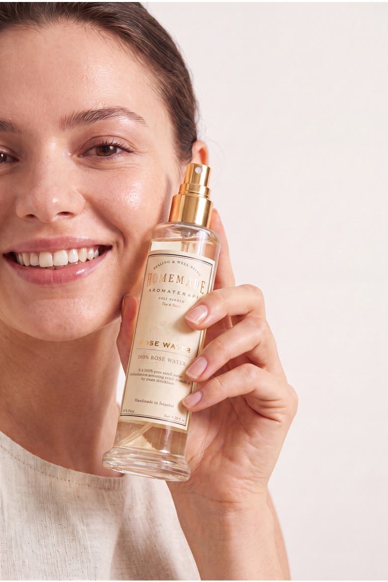Pure Hydrating Refreshing Rose Water Face Mist, Alternate, color, Clear