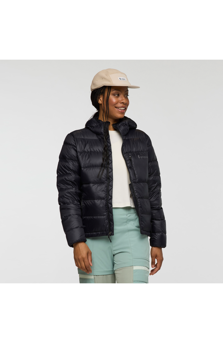 Cotopaxi Fuego Max Down Hooded Jacket - Women's, Alternate, color, Cotopaxi Black