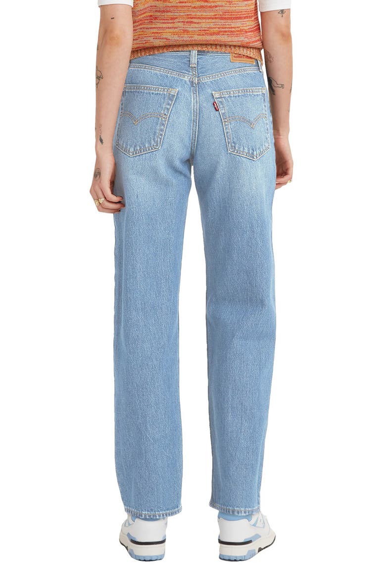 94 Baggy Wide Leg Jeans, Alternate, color, RIVETING