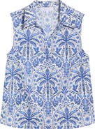 SUGARLIPS Romina Tropical Kirsa Sleeveless Shell Top