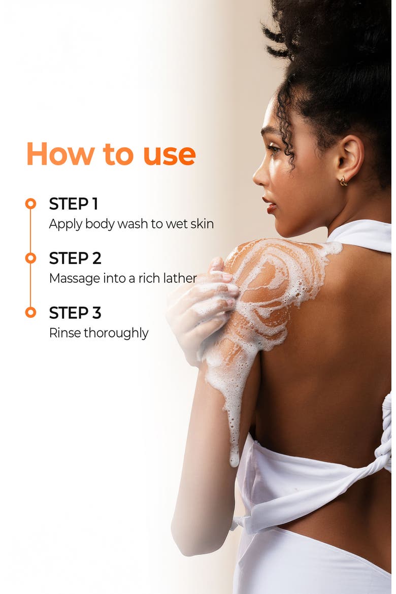 Honey & Macadamia Pure Body Wash - Baby Powder, Alternate, color, 500ml