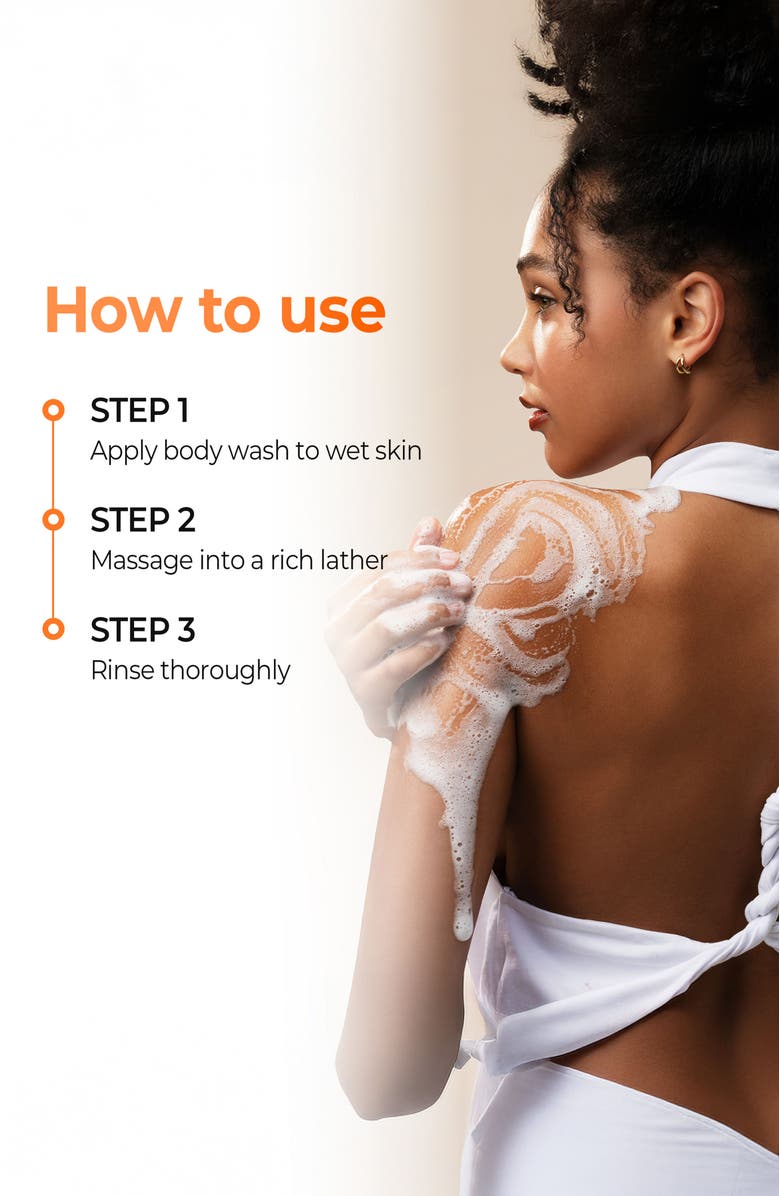 KUNDAL Honey & Macadamia Pure Body Wash - Baby Powder, Alternate, color, Orange