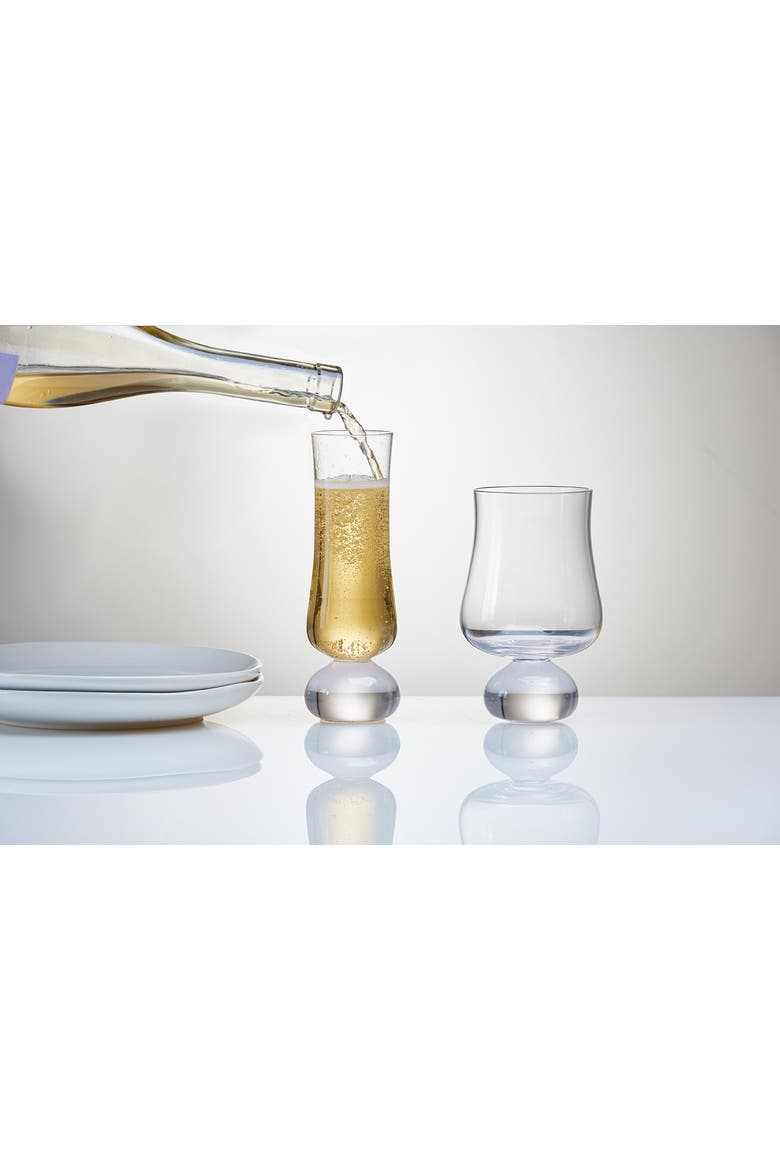 Olivia Heavy Bottom Brandy Glass Clear Cordial Drinkware, Alternate, color, Clear