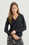 Brunello Cucinelli Cashmere sweater with monili
