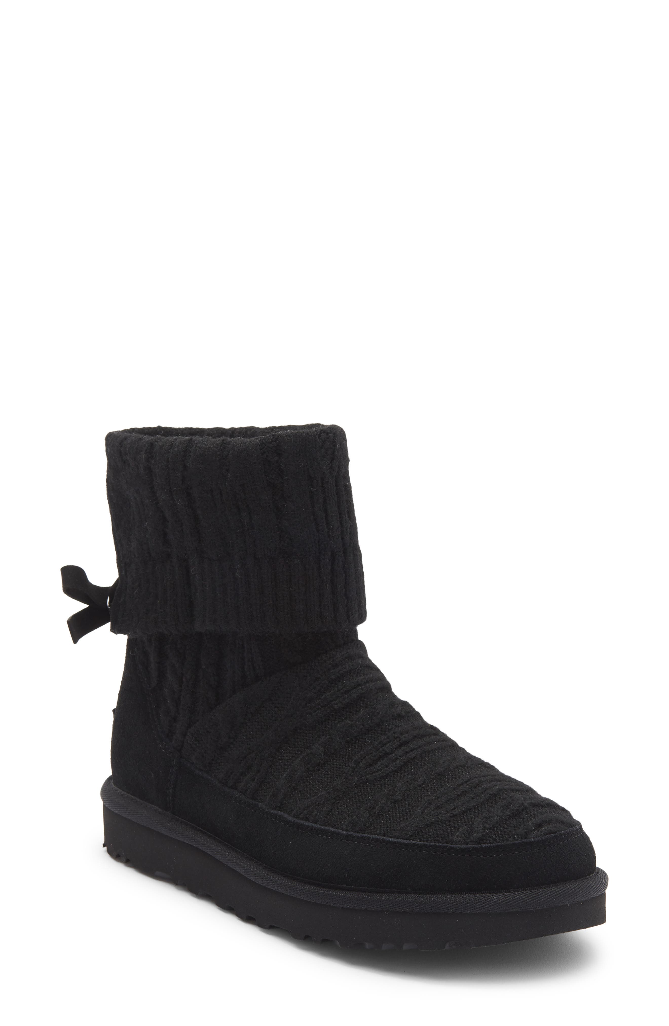 UGG® Classic Mini Cable Knit Bootie