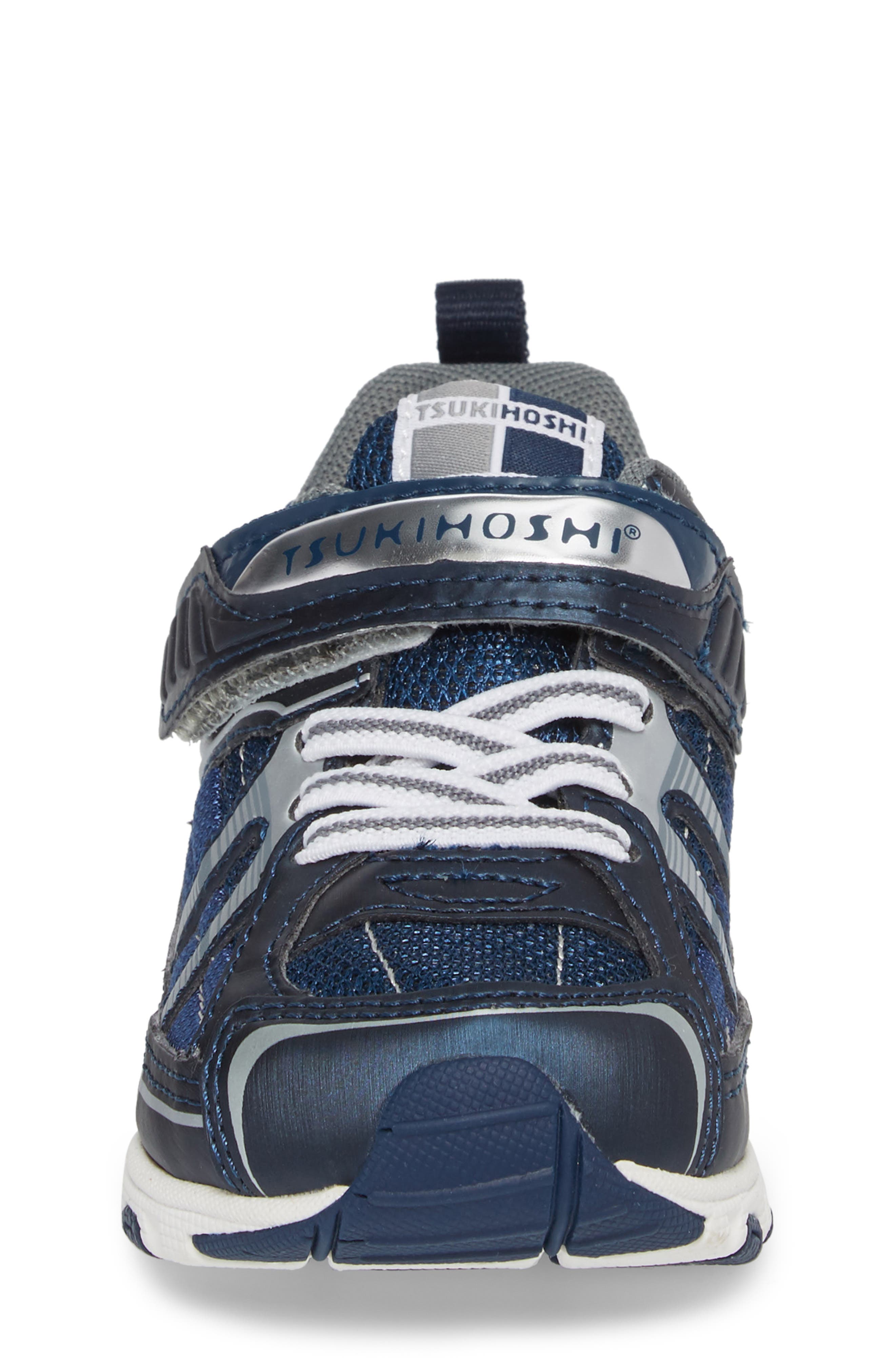 Tsukihoshi Storm Washable Sneaker, Alternate, color, Navy/ Silver