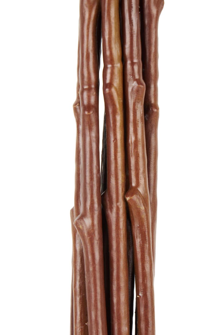 Set of 12 Eucalyptus Artificial Stems, Alternate, color, GREEN