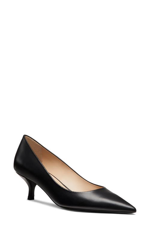 Shop Stuart Weitzman Stuart Power 50 Pump In Black