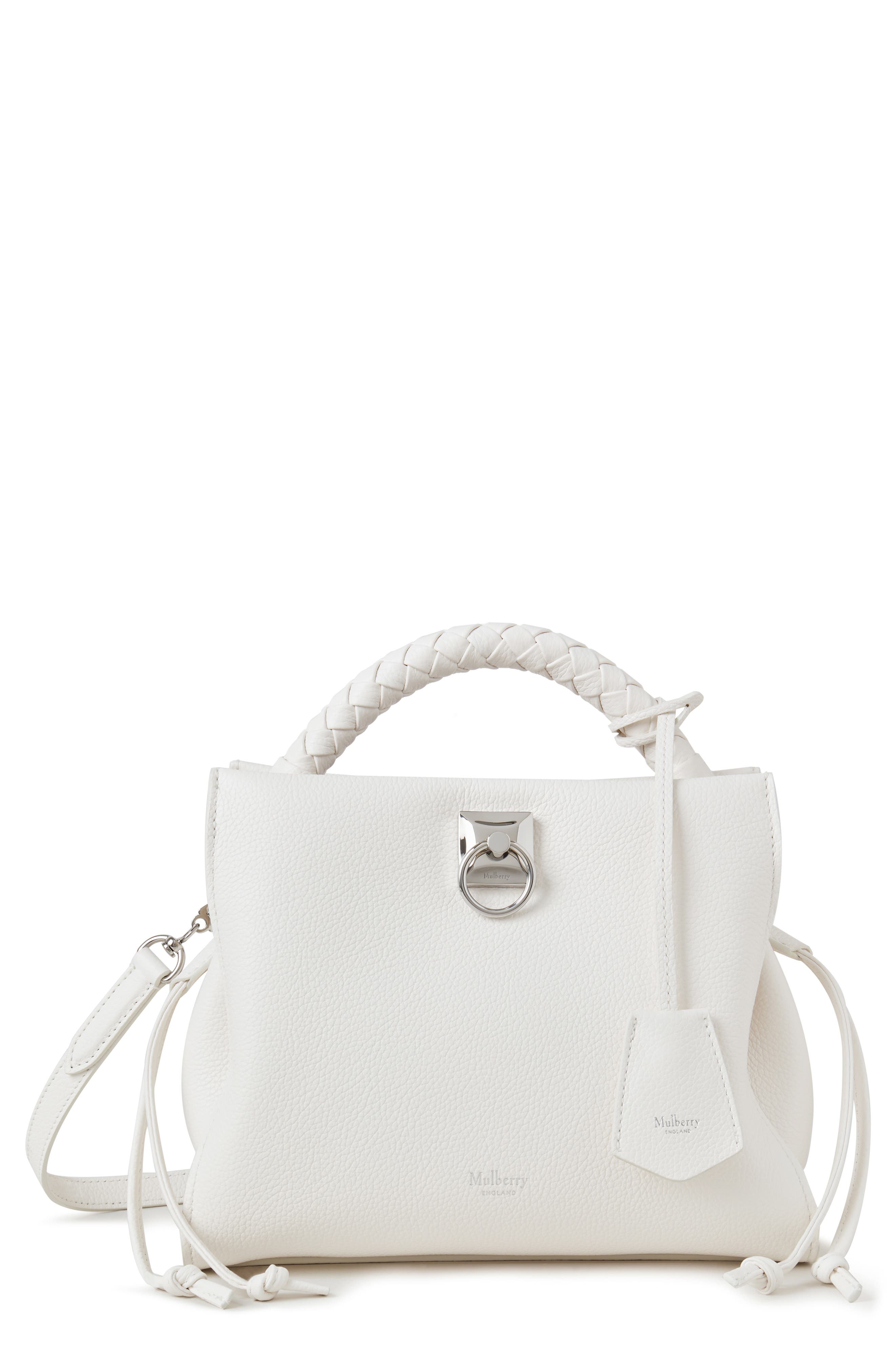 Mulberry Small Iris Heavy Grain Leather Hobo, Main, color, 