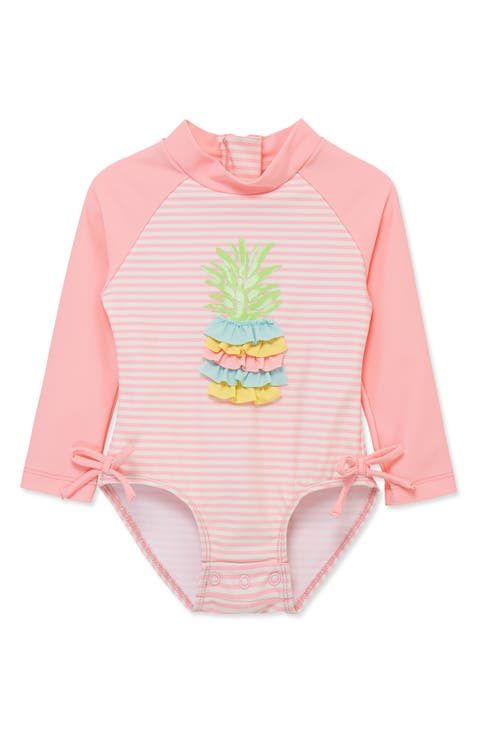 Pineapple UPF 50+ One-Piece Rashguard (Baby)