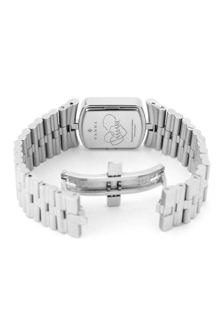 Amare Gemstone Watch, Alternate, color, Blue Pearl-Silver