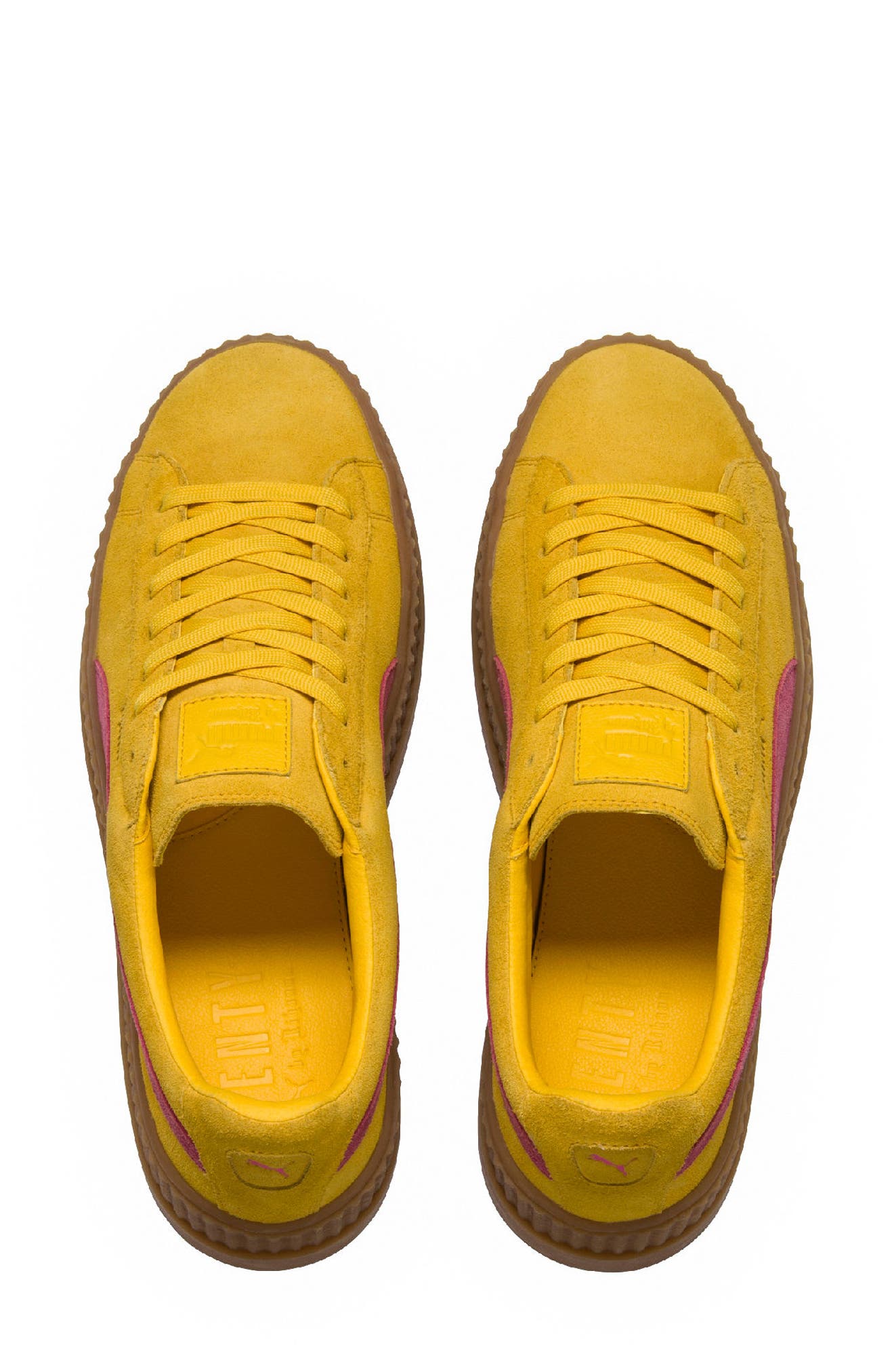 FENTY PUMA by Rihanna Creeper Sneaker, Alternate, color, LEMON/ ROSE/ VANILLA ICE