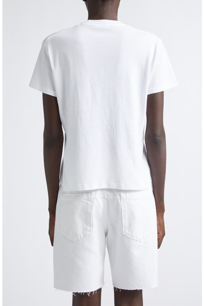 Kenzie Cotton T-Shirt, Alternate, color, WHITE