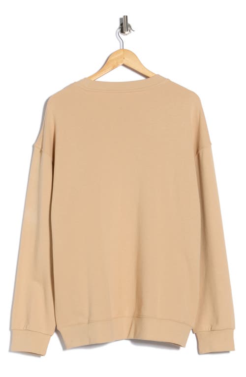 Beis Béis The Logo Sweatshirt In Sand