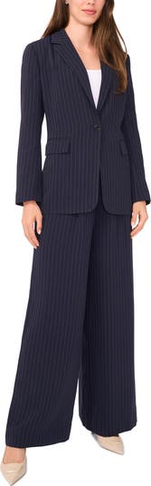 Easy Pinstripe Blazer