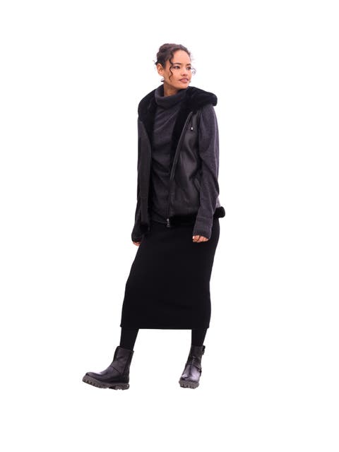 Geelong Wool Midi Skirt