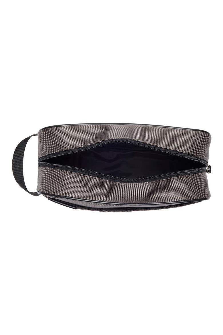 Dopp Kit & Travel Bottle Set, Alternate, color, GREY