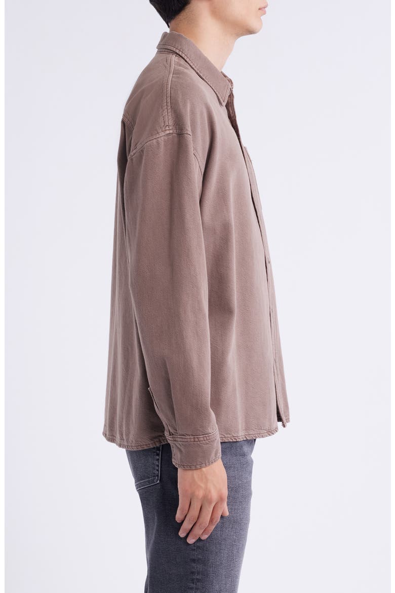 Modern Button-Up Shirt, Alternate, color, MAUVE