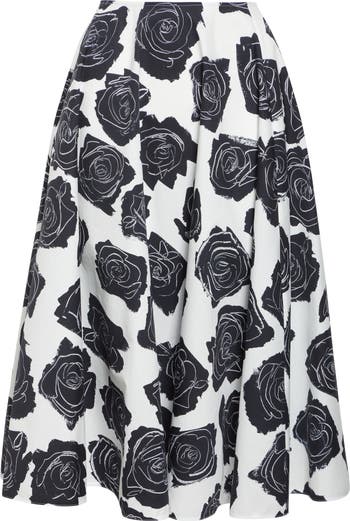 スカート MARNI  Printed cotton midi wrap skirt MARNI Printed cotton midi wrap skirt