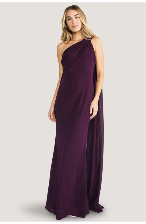 Julianne One Shoulder Maxi Dress