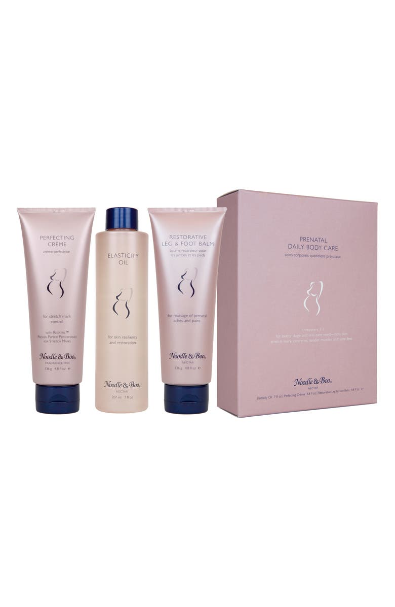Noodle & Boo Prenatal Daily Body Care Set, Main, color,