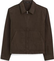 Madewell Cotton Canvas Zip Jacket