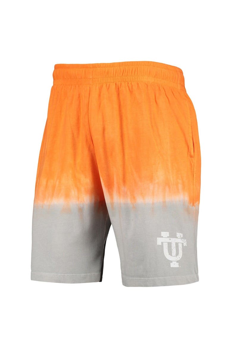 Men's Mitchell & Ness Tennessee Orange/Gray Tennessee Volunteers Tie-Dye Shorts, Alternate, color, Tennessee Orange