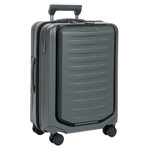 Porsche Design Roadster 21" Carry-on Expandable Spinner In Gray