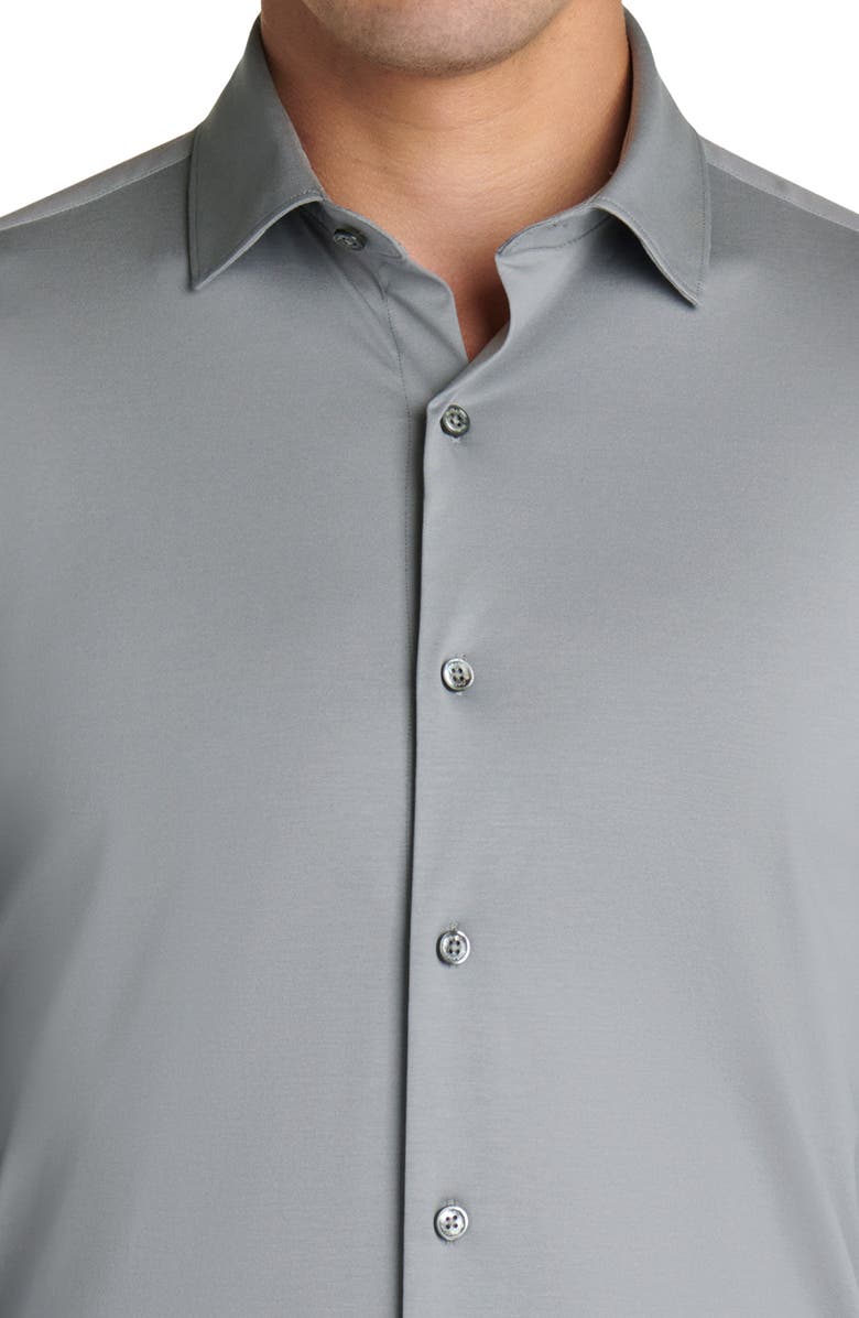 Bugatchi James Long Sleeve Stretch Cotton Button-Up Shirt, Alternate, color,