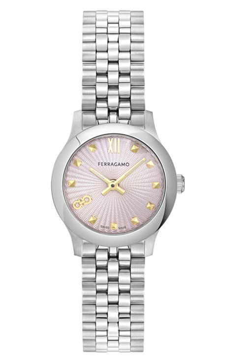 Duo Mini Bracelet Watch, 25mm