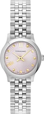 FERRAGAMO Duo Mini Bracelet Watch, 25mm
