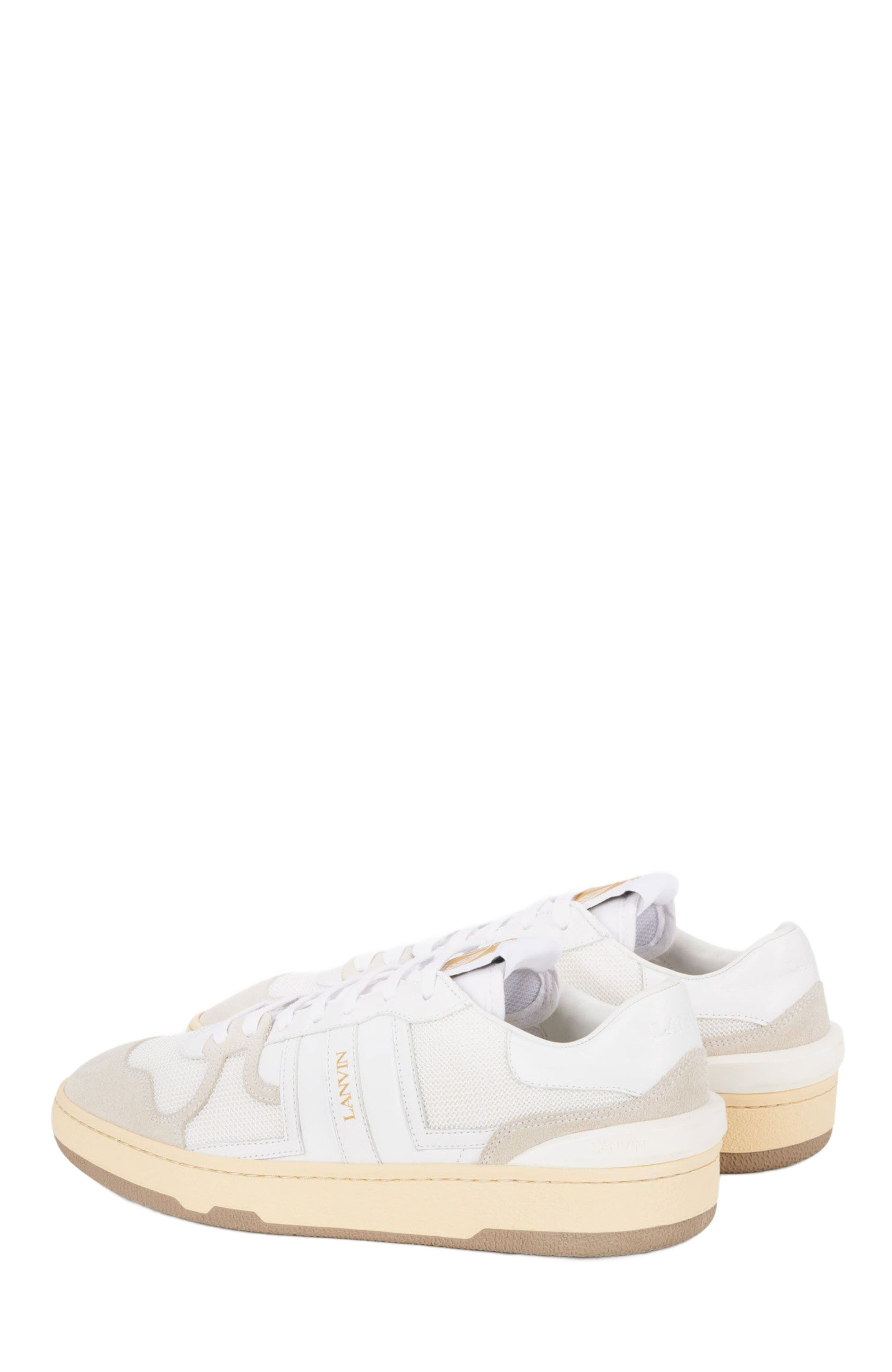 CLAY MESH SNEAKERS, Alternate, color, WHITE