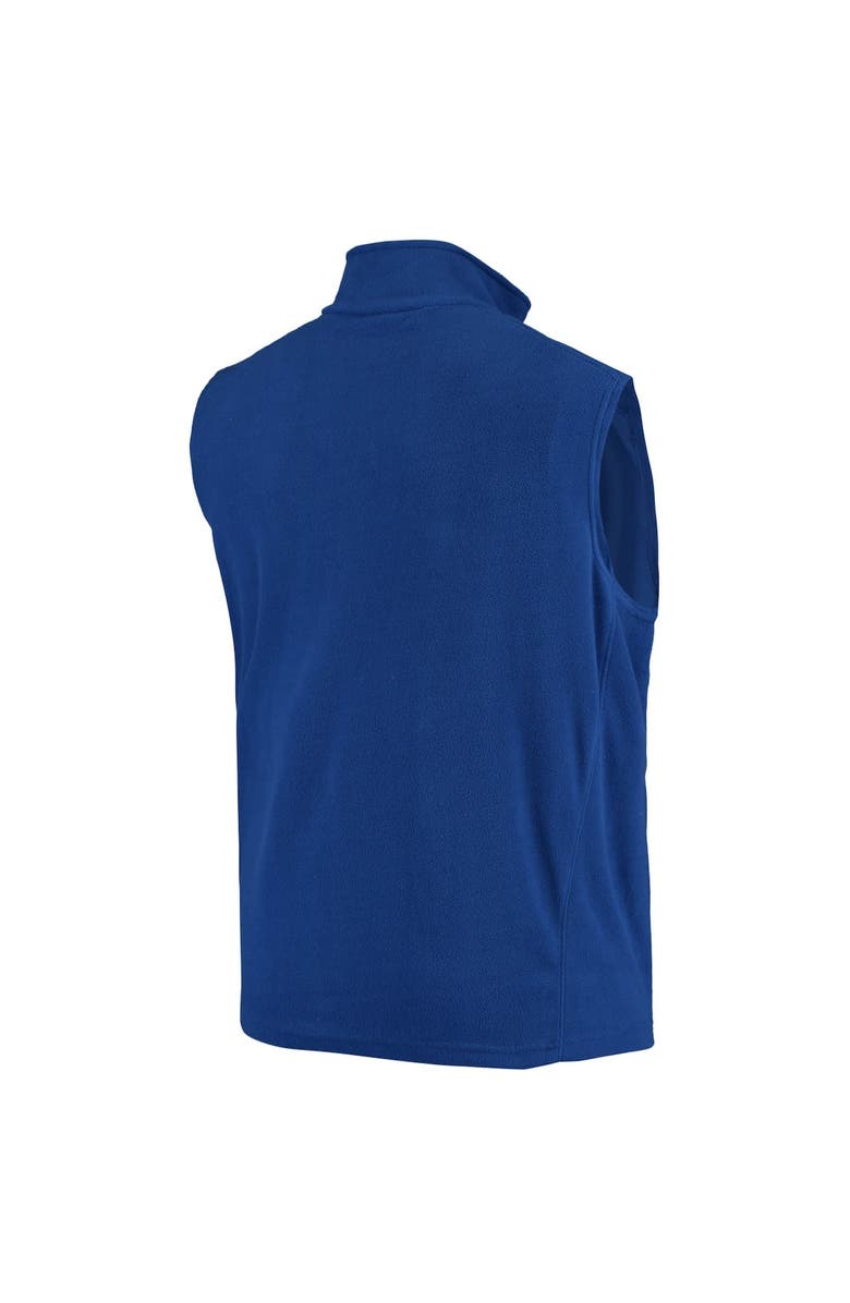 DUNBROOKE Men's Royal Los Angeles Rams Houston Fleece Full-Zip Vest, Alternate, color, 