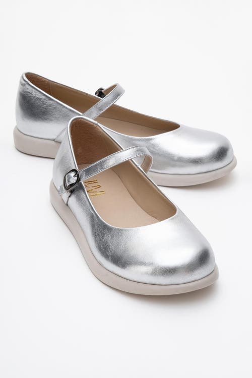 Forever & Always Shoes Anisa Leather Strap Flat