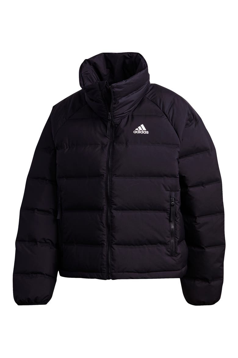 Women's Helionic Relaxed Fit Down Jacket, Alternate, color, BLACK