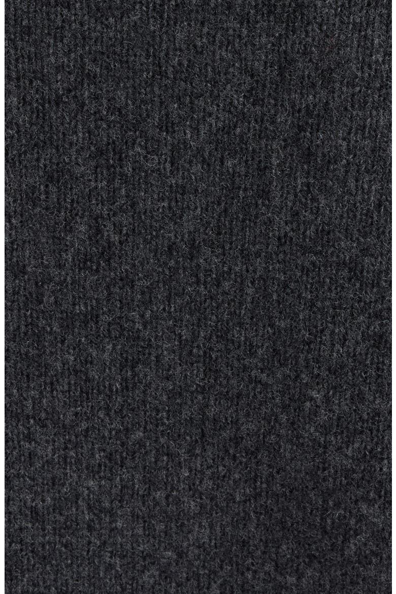 La Robe Maille Castagna Short Sleeve Sweater Dress, Alternate, color, DARK GREY